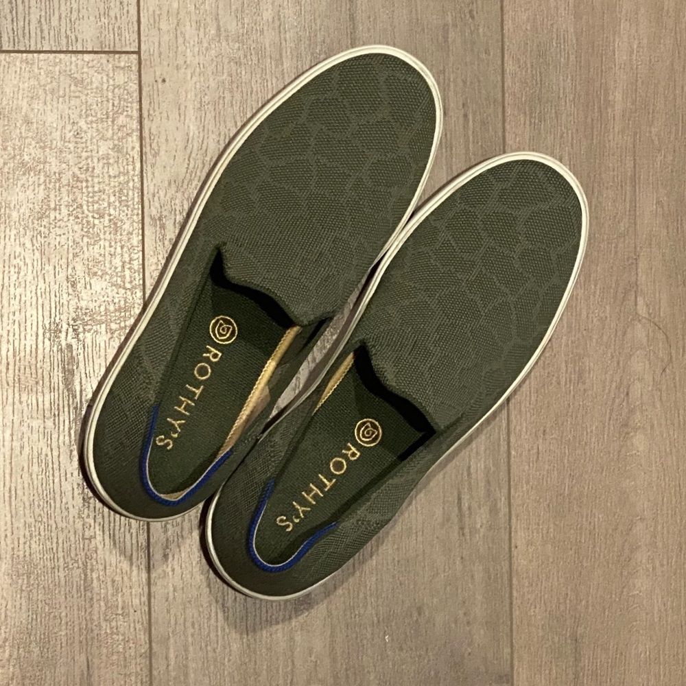 Rothy’s Safari Print Sneaker (Slip-on) Size 10